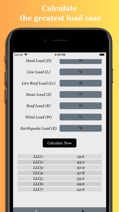 How to cancel & delete Load Case Combo Calculator from iphone & ipad 3