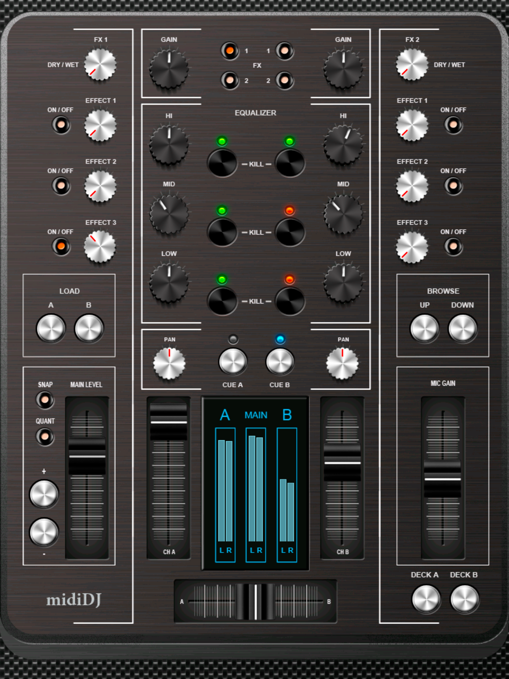Midi Dj Lite screenshot 2