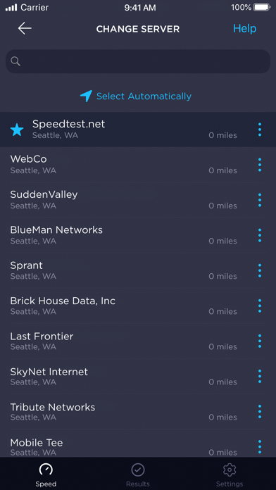 Speedtest.net Mobile Speed Test Screenshot 4