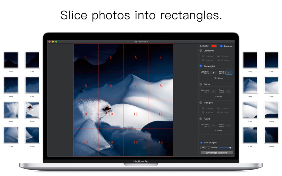 Tile Photo FX - Slice & Puzzle - 4.0 - (macOS)