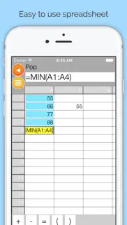 statsheet spreadsheet iphone screenshot 2