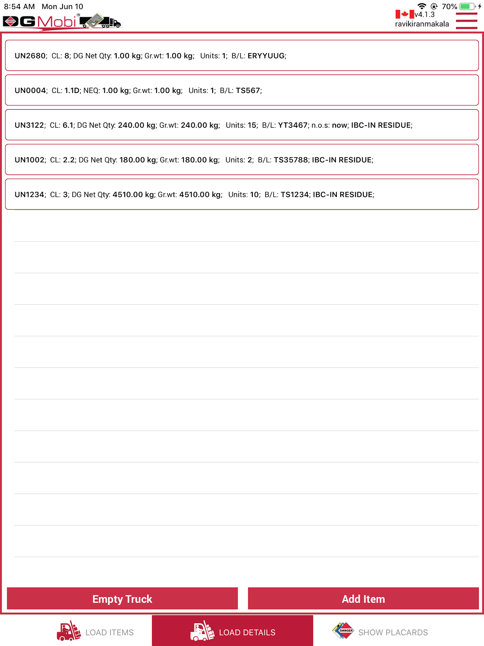 DGMobi CA S&M Trucking screenshot 10
