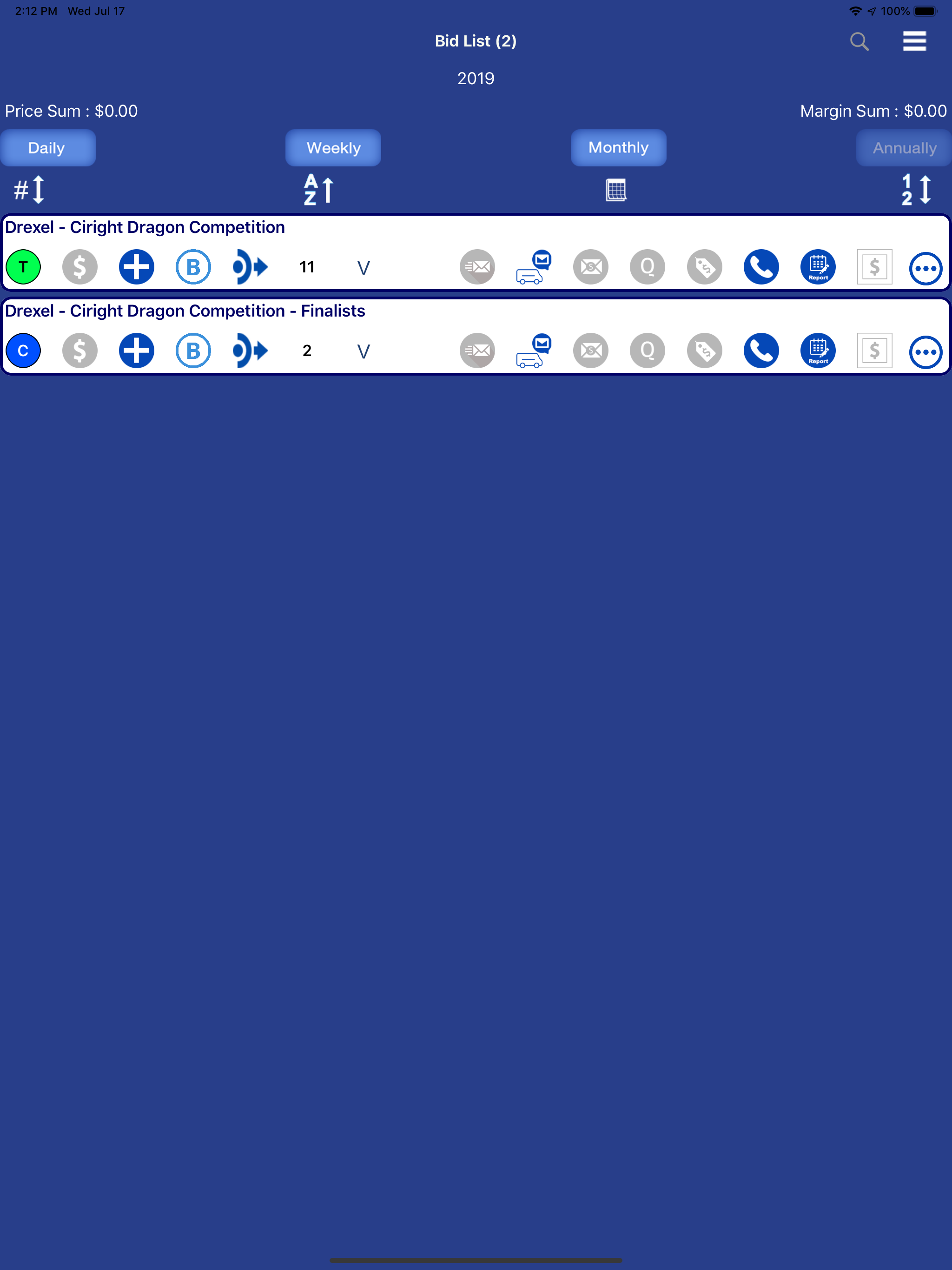 Bids screenshot 5