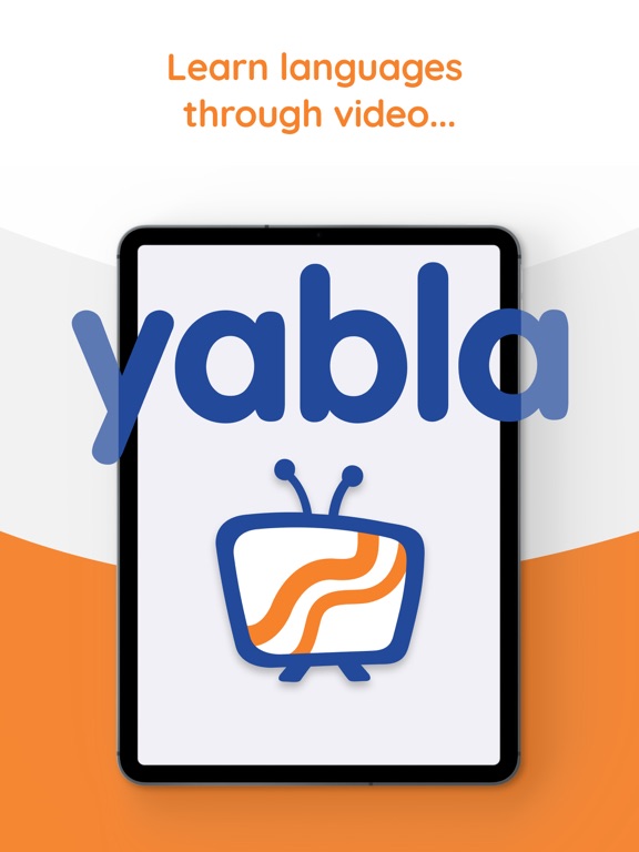 Yabla English iPad screenshot 1 - Education app