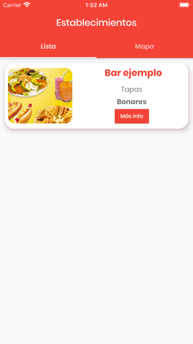 Screenshot 2 of Menu App App