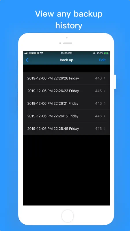 Contacts Backup－Easy Export screenshot 3 of 4