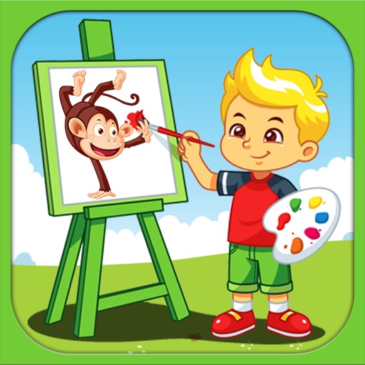 Drawing Education coloring Fun iOS App