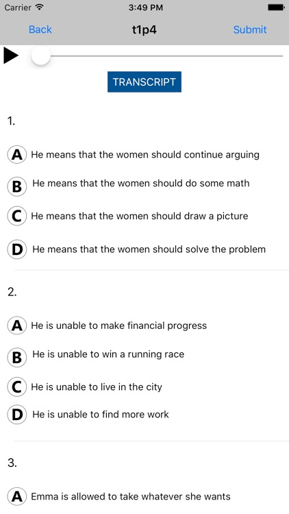 25 Test For TOEFL® Practice