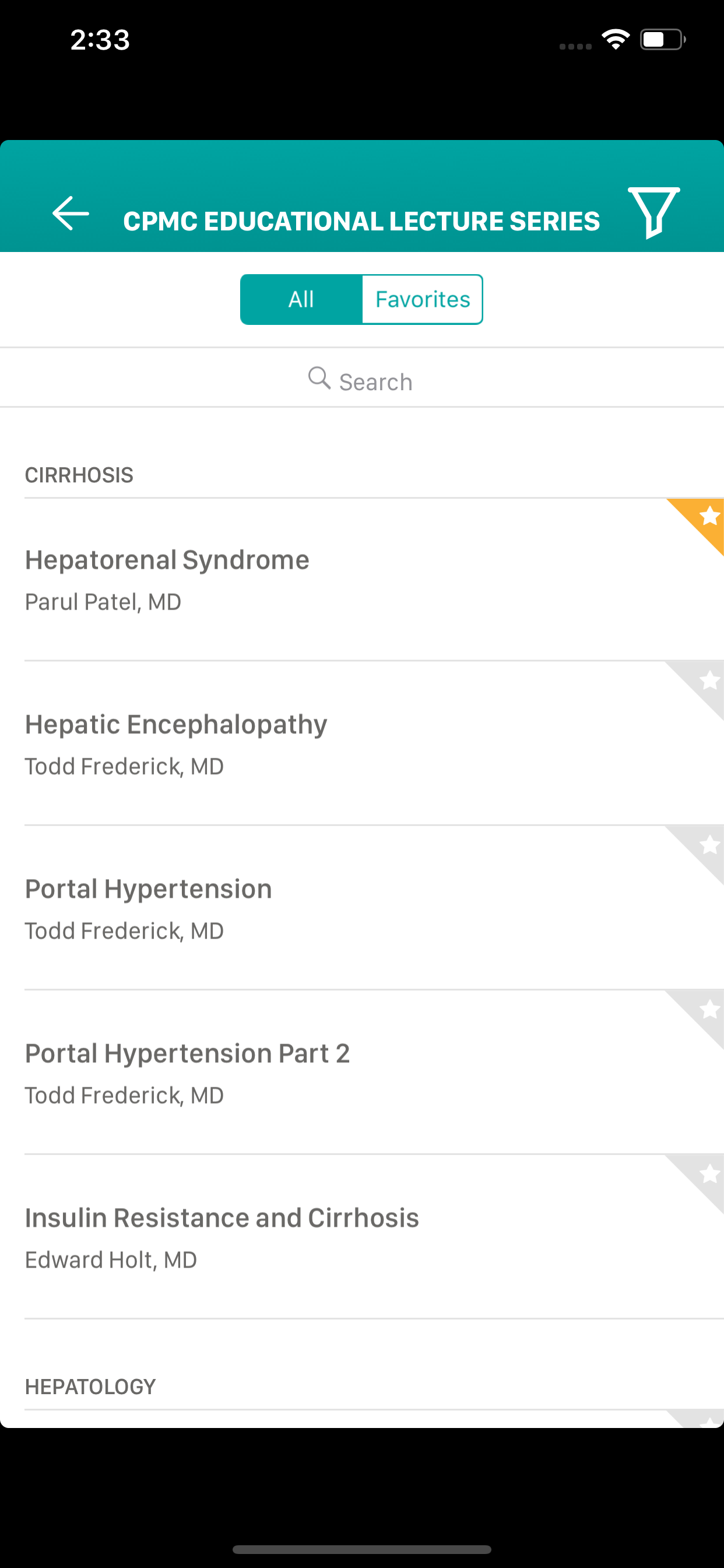 Sutter Health Liver Care App