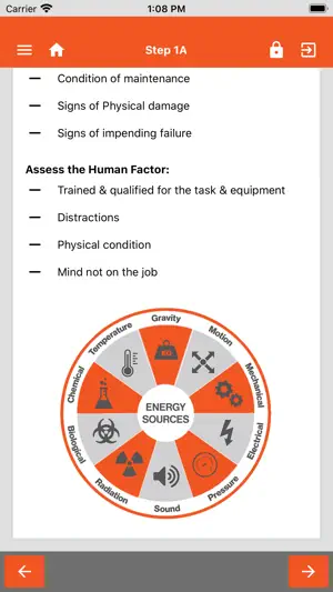 Electrical Risk Checklist NTT screenshot 2