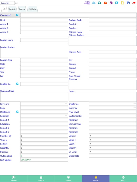 Screenshot #6 pour Eastop Mobile ERP System