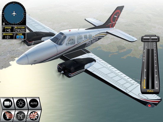 Flight Simulator FlyWings 2016 iPad app afbeelding 1