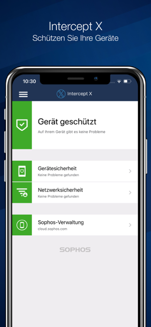 Sophos Intercept X for Mobile スクリーンショット