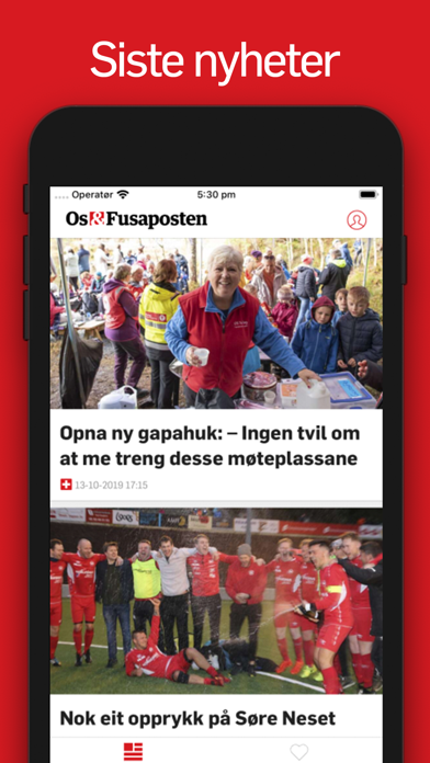 Os og Fusaposten Screenshot