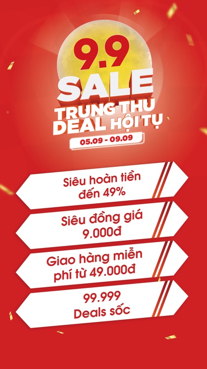 Sendo: 9.9 Sale Trung Thu