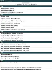 ebmcalc statistics ipad resimleri 2