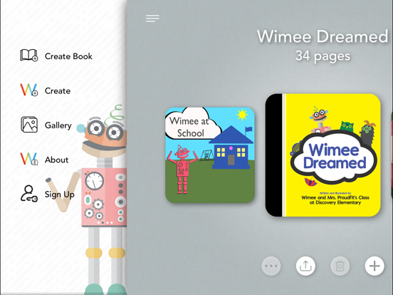 Wimage iPad screenshot 1 - Entertainment app