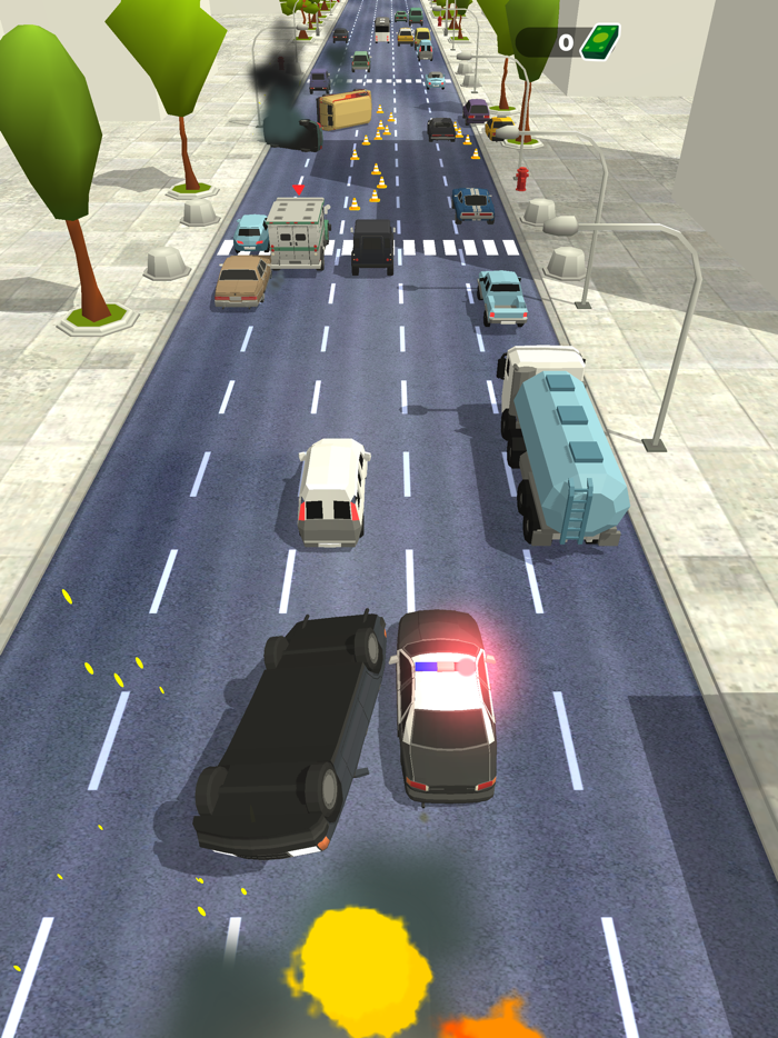 Police Chase - Hot Highways