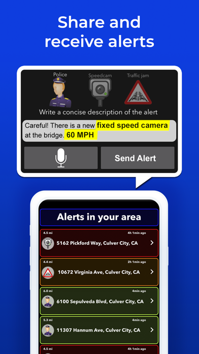 Radarbot Pro: SpeedCam Detector and Traffic Alerts Screenshot 4