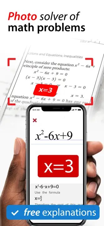 Math problem solver, photoのスクリーンショット（1/5）