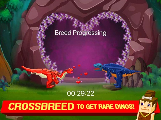 Jurassic Pixel Dinosaur Craft iPad app afbeelding 3