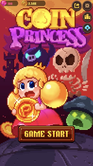 Coin Princess : Tap Retro RPG Screenshot