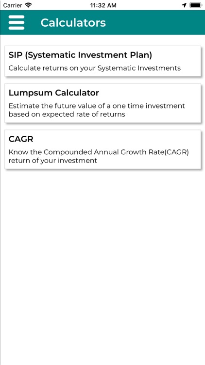 SIP Investment Calc App