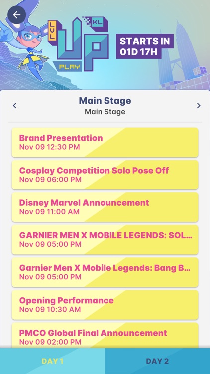 LEVEL UP KL PLAY 2019