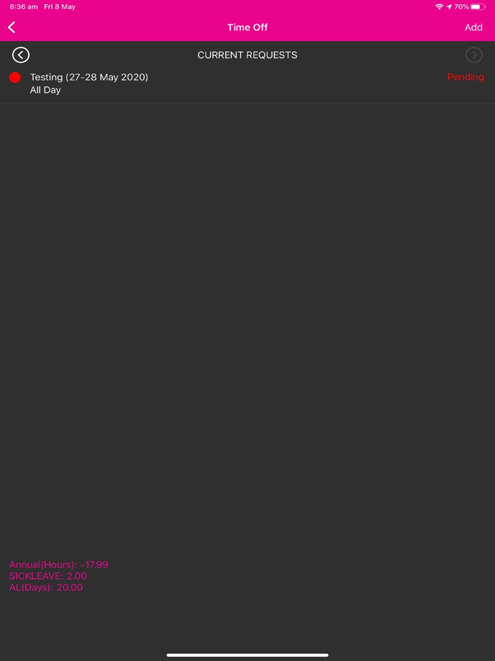 iPad screenshot