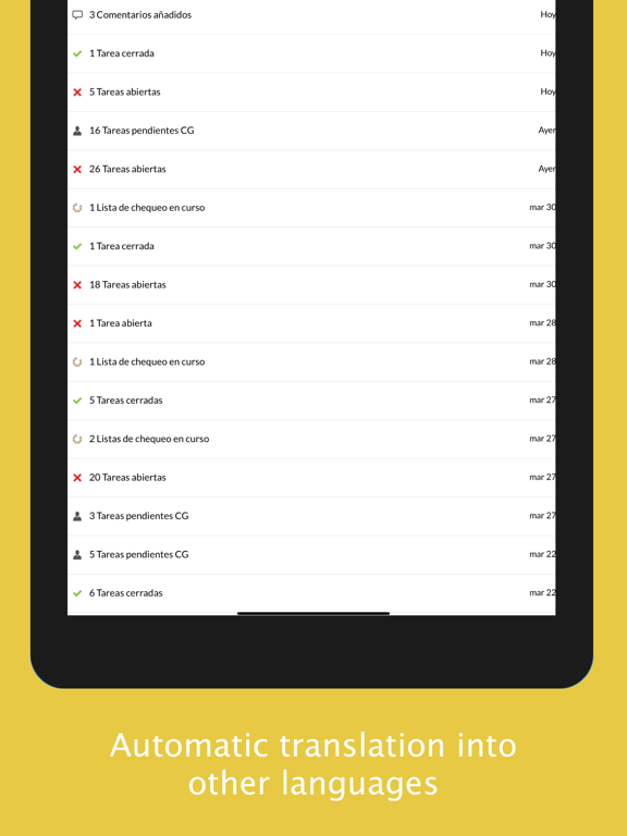 Buildup iPad screenshot 4 - Productivity app