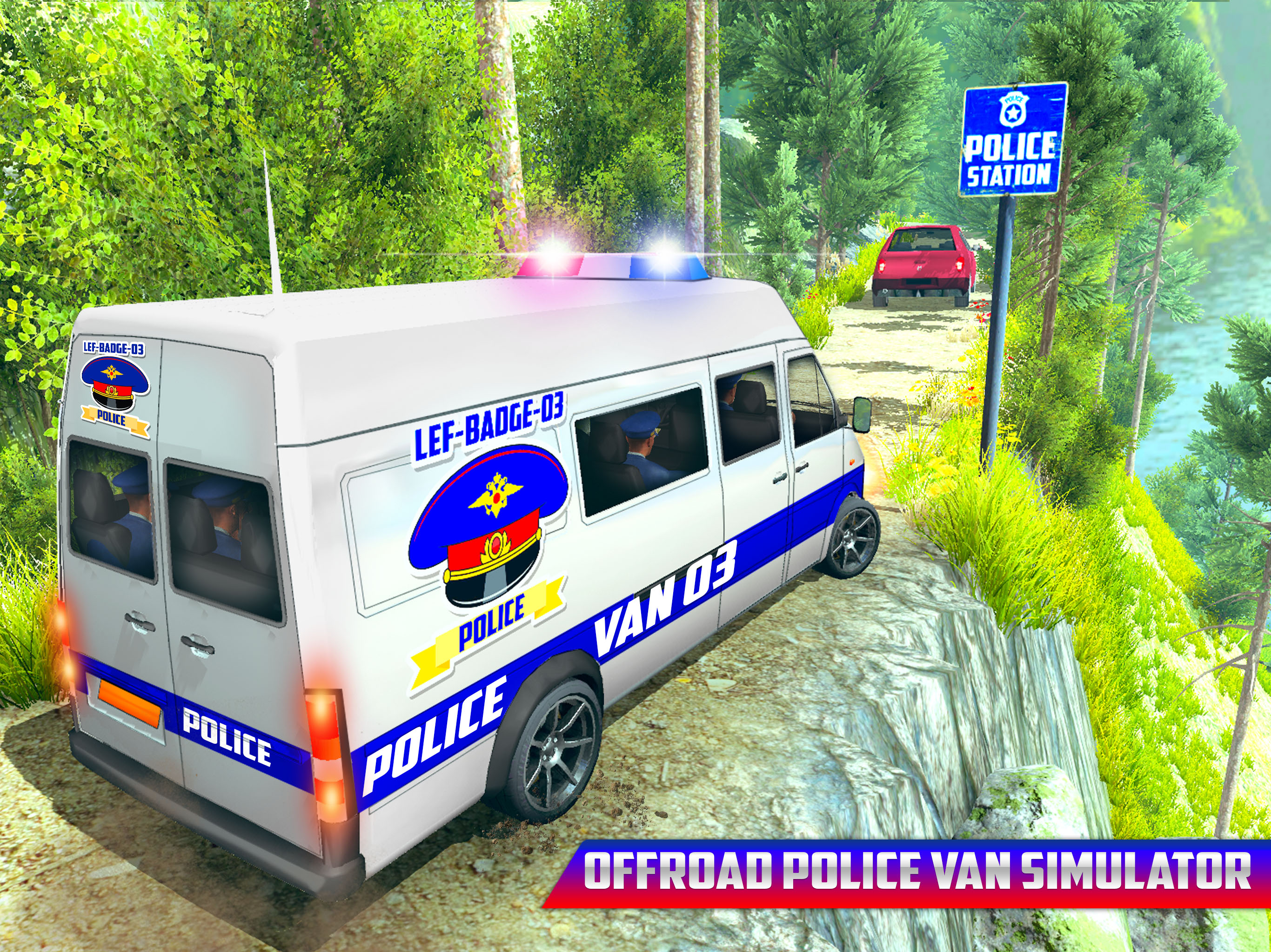 Offroad Police Van Transporter