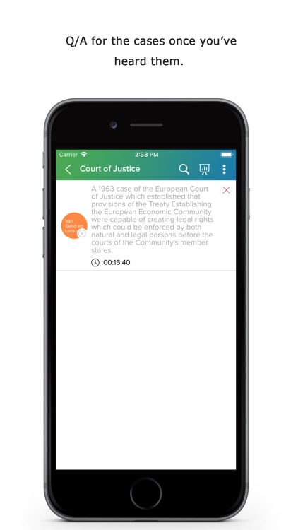Audilex - laws and cases aloud