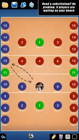 Game screenshot Coach Tactic Board: Volley apk