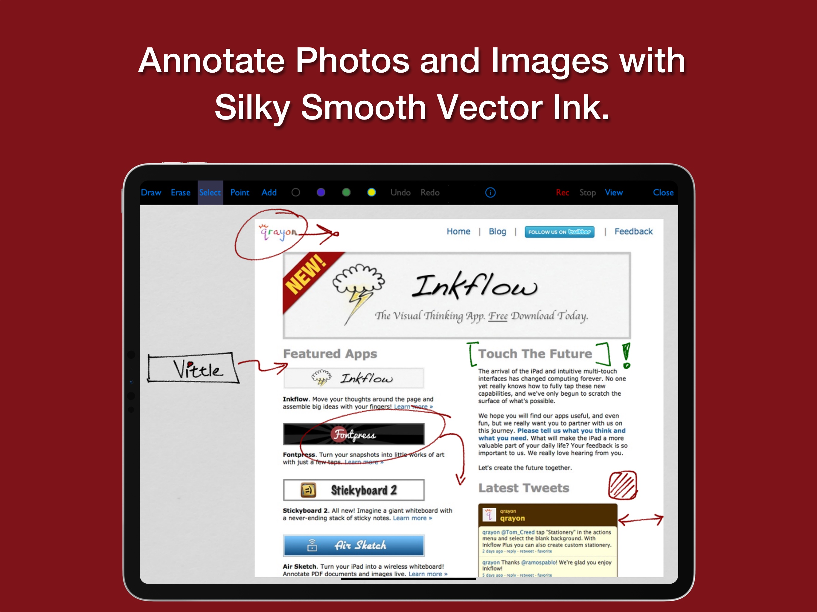 Vittle: Smart Whiteboard Video screenshot 3