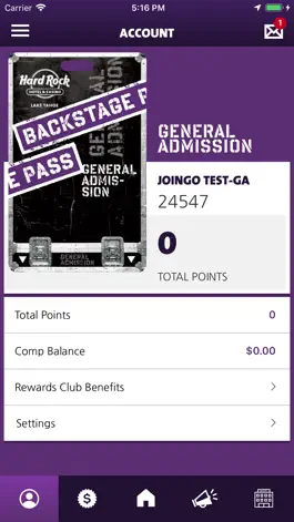 Game screenshot Hard Rock Casino Lake Tahoe apk