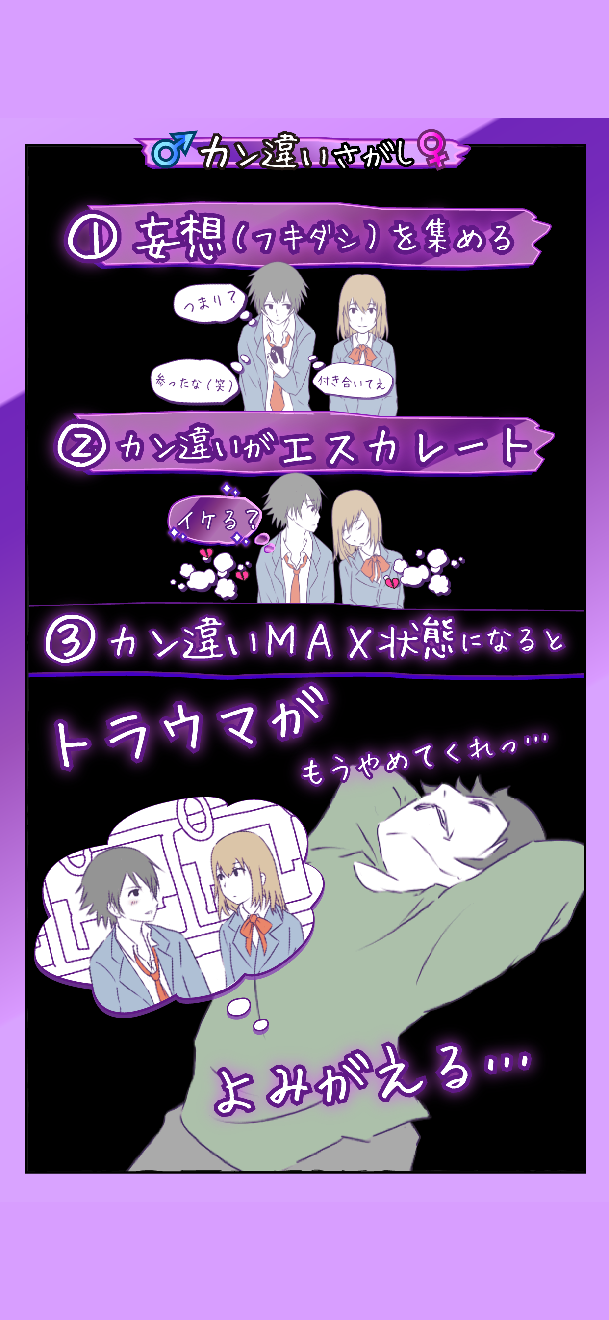 勘違い探し（俺のこと・・・）
