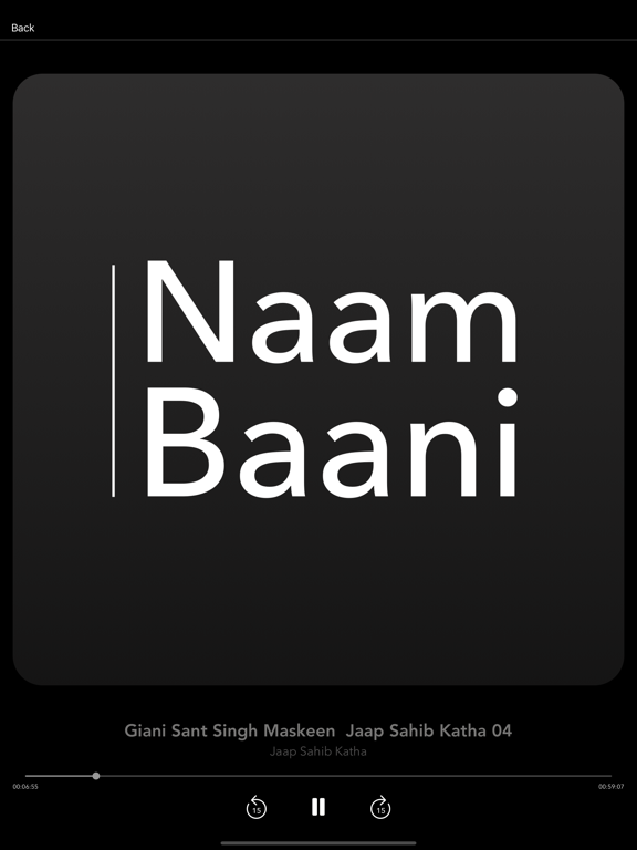Naam Baani iPad screenshot 5 - Reference app
