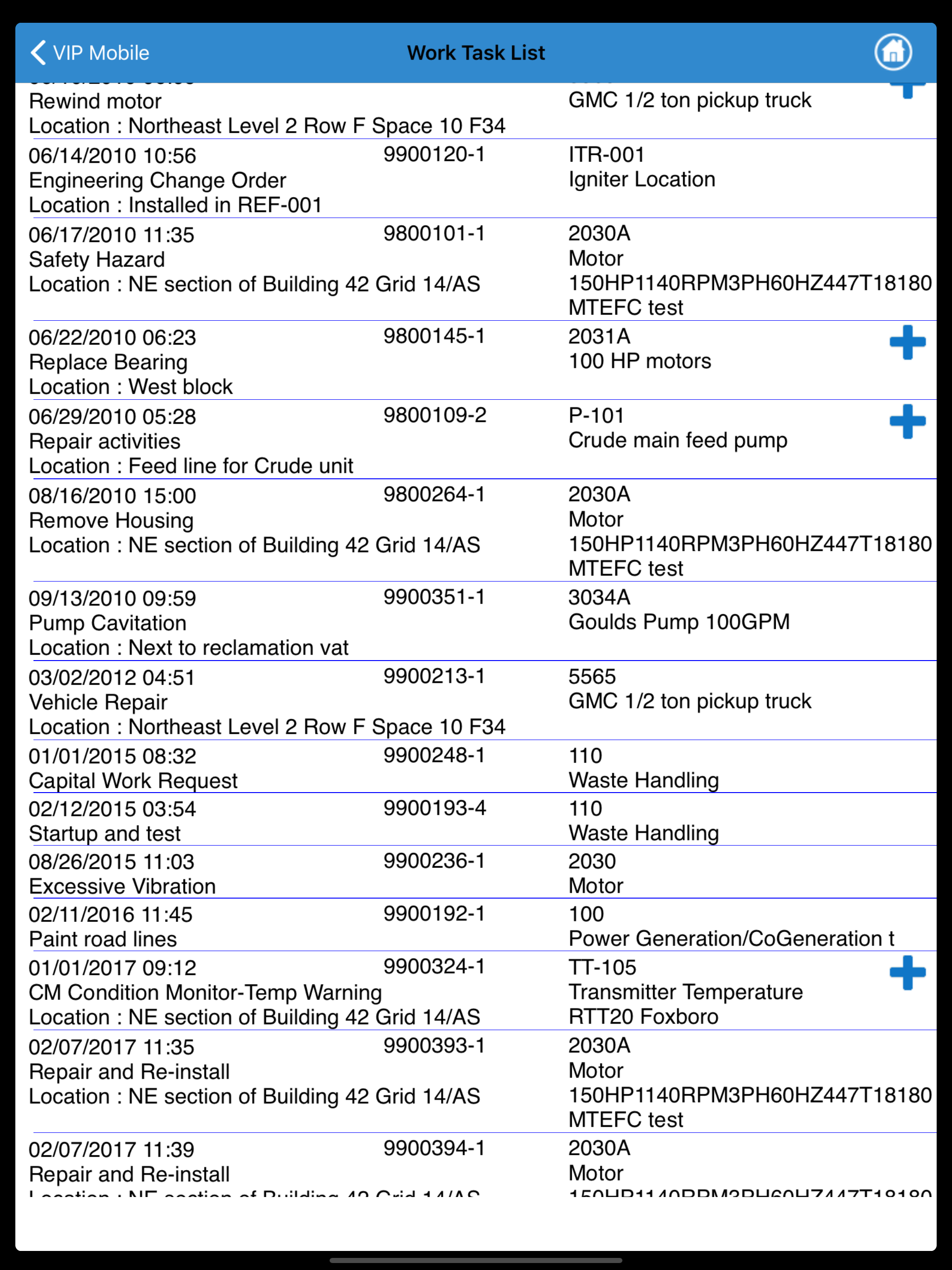 EAM Mobile Maintenance V8.5 screenshot 5