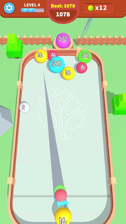 #4. 2048 Color 3D (iOS) 由: BAP