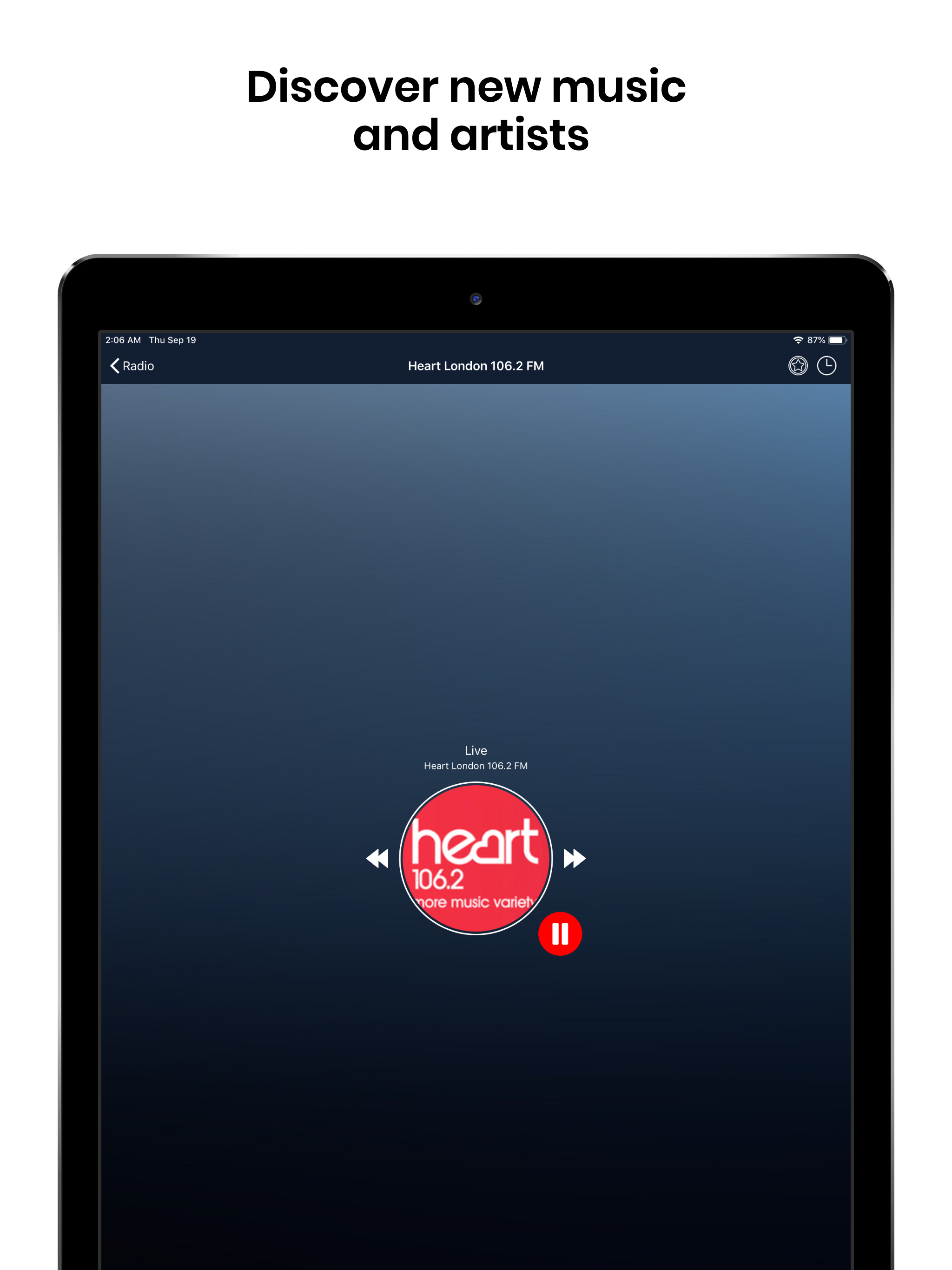 Radio and Music Live FM Player screenshot 8