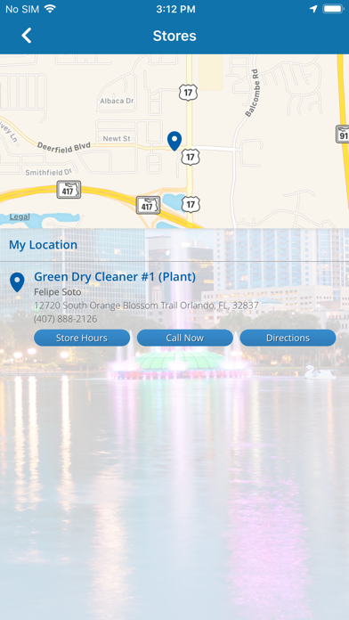 Green Dry Cleaners of Orlando Screenshot