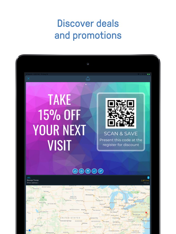 Nirmy — what's near you? iPad screenshot 4 - Lifestyle app