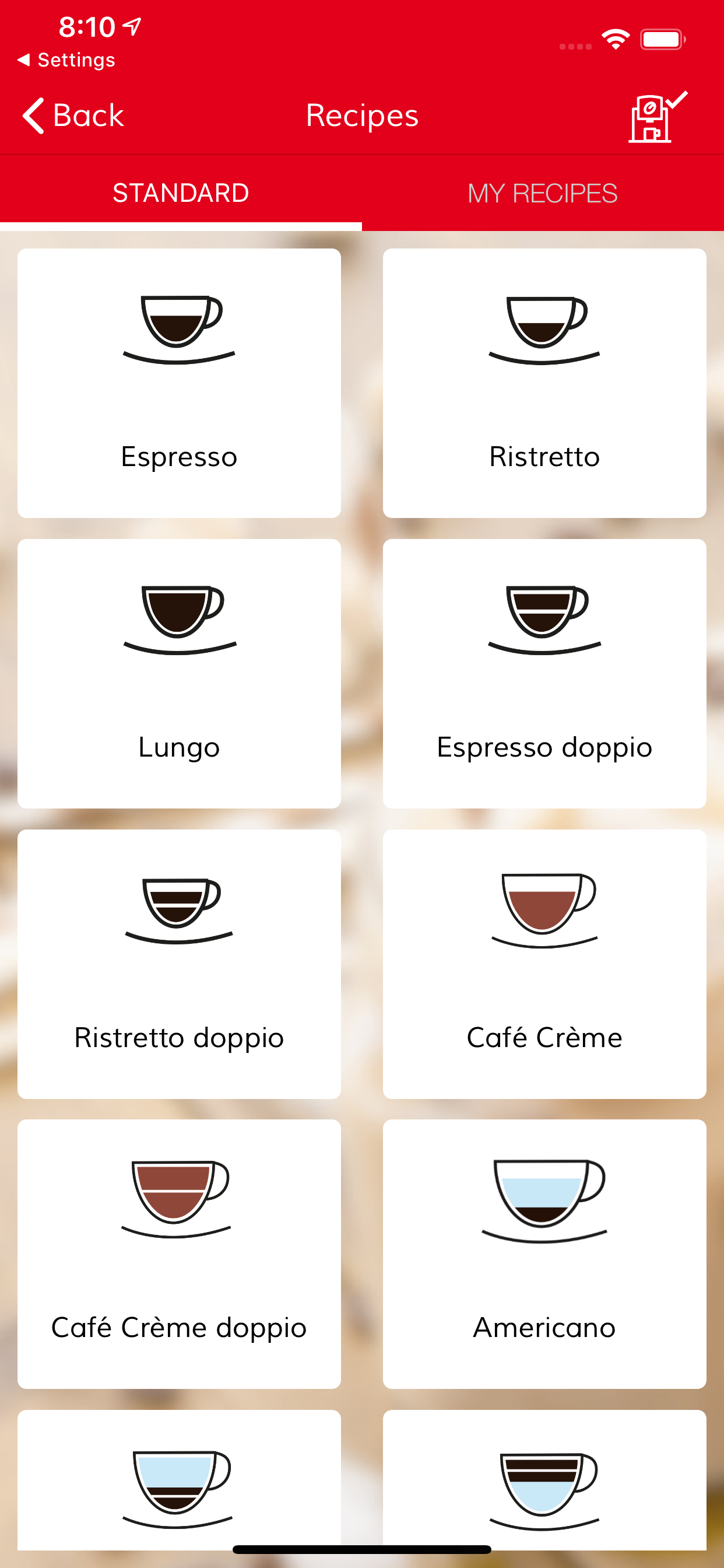 Melitta® Connect screenshot 3