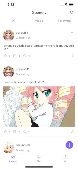 Game screenshot Anime Club - manga news home apk