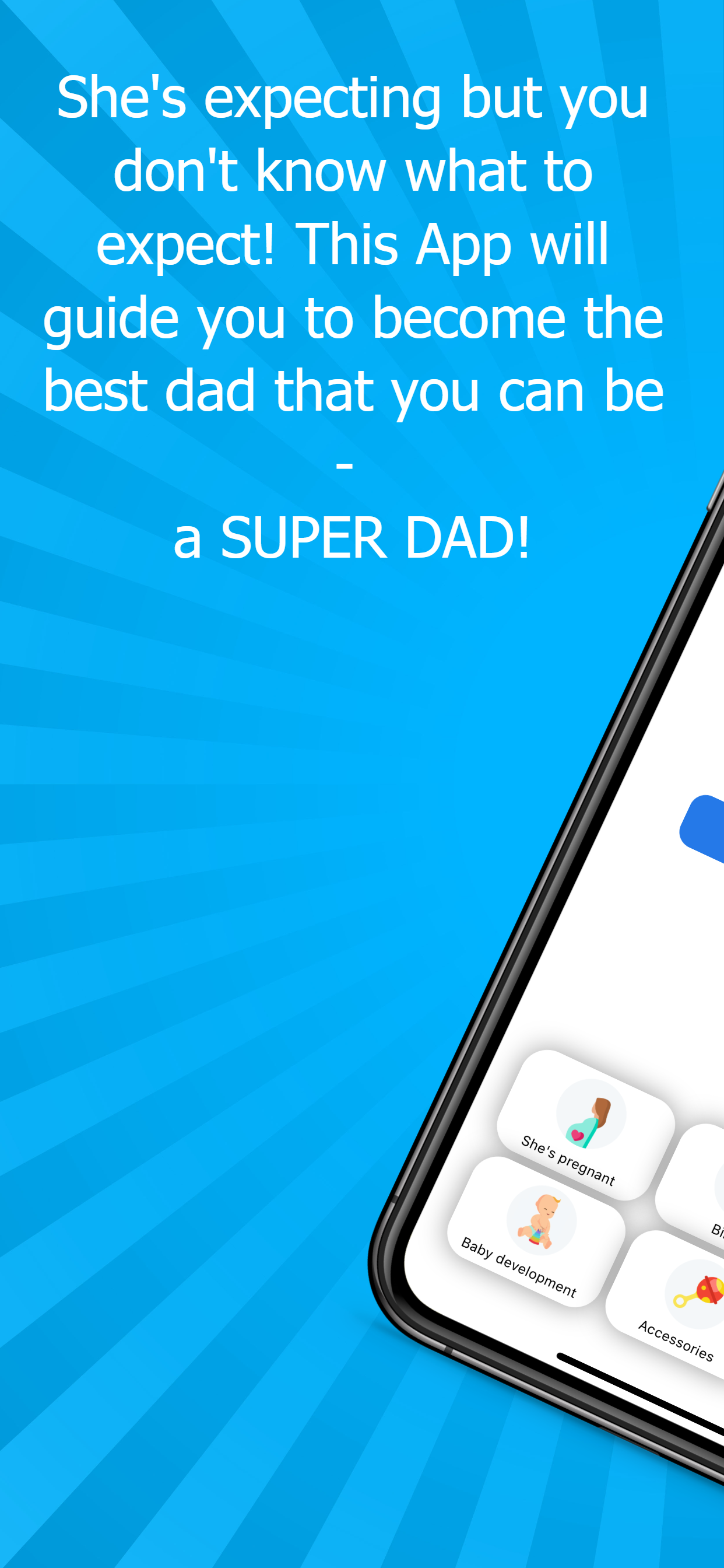 Super Dad - App for new dads