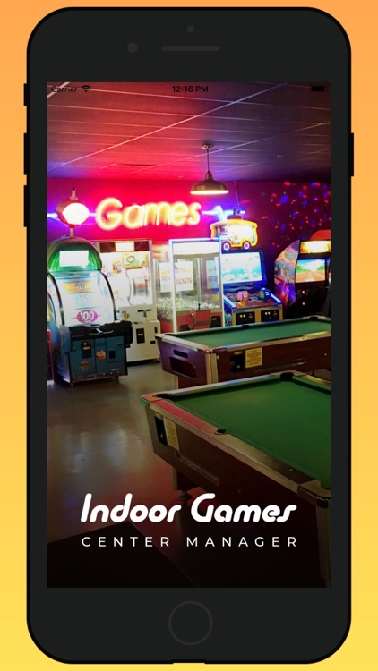 Indoor Games Center Manager