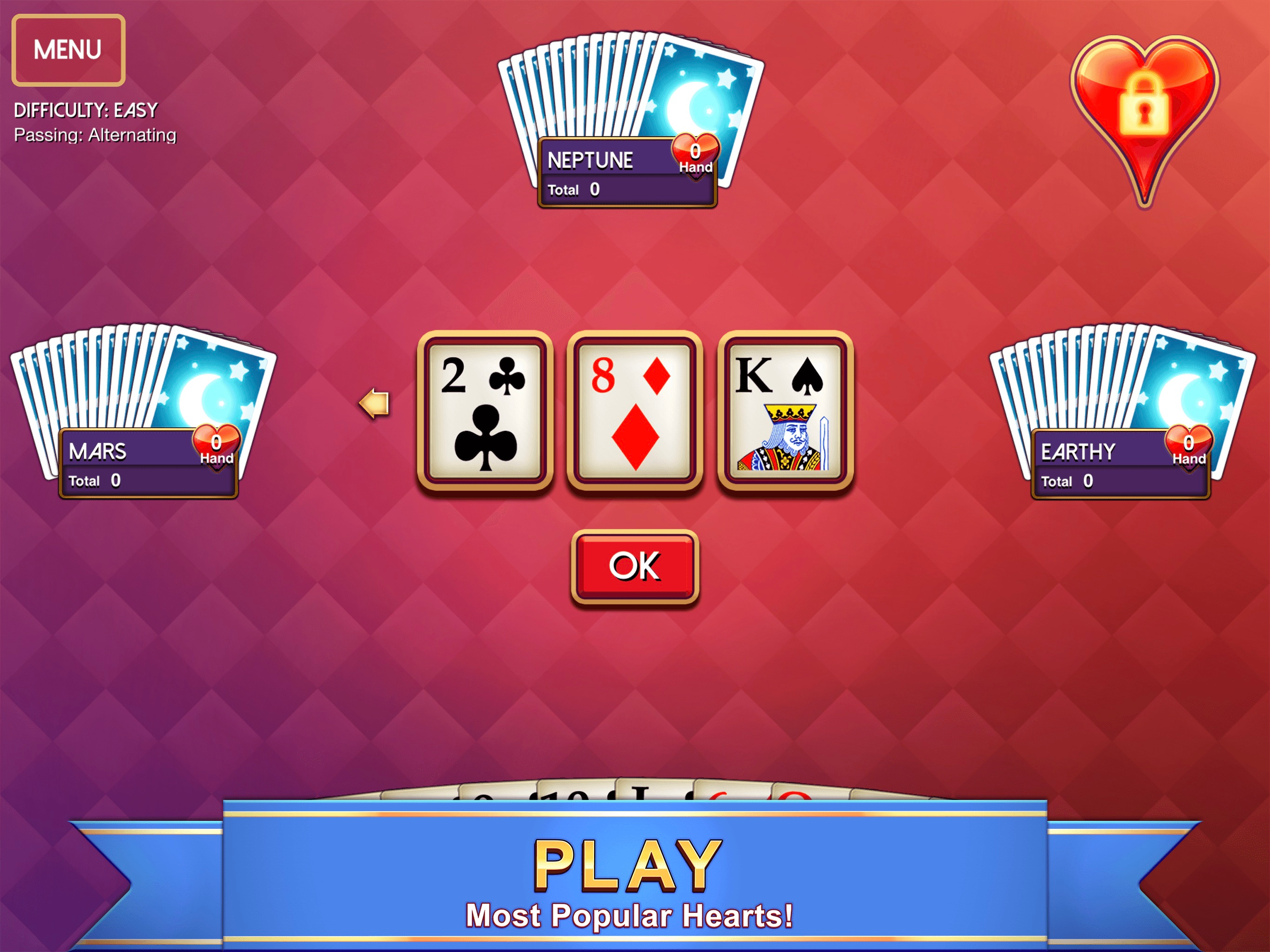 Hearts - Classic Card Game