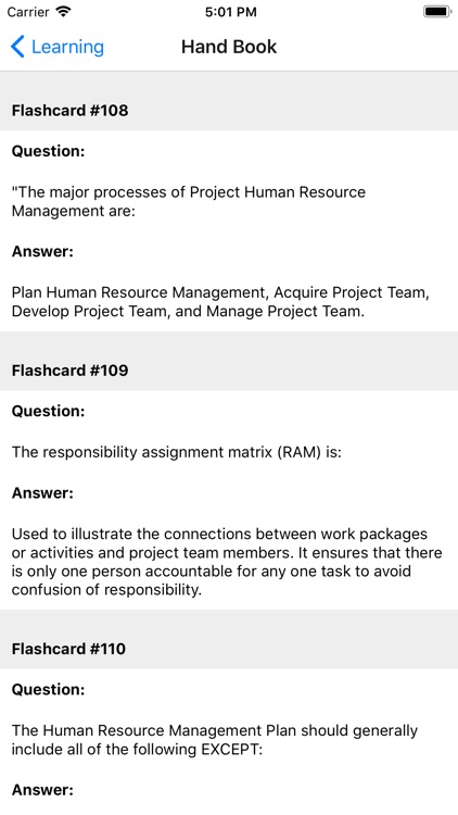CAPM Exam Prep Notes&Quizzes screenshot-6
