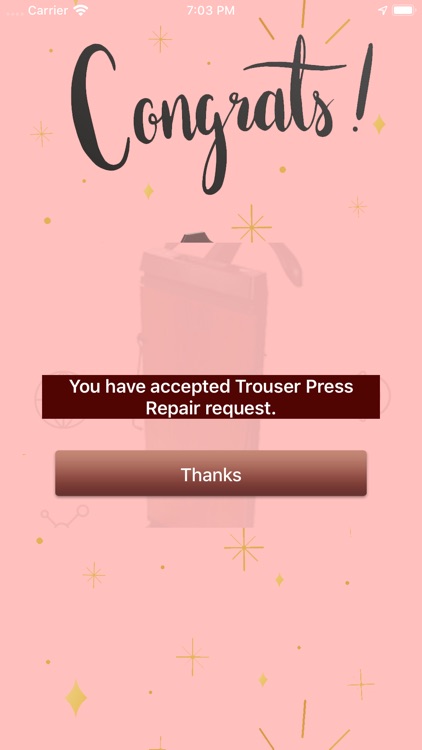 Trouser Press Repair Provider screenshot-6