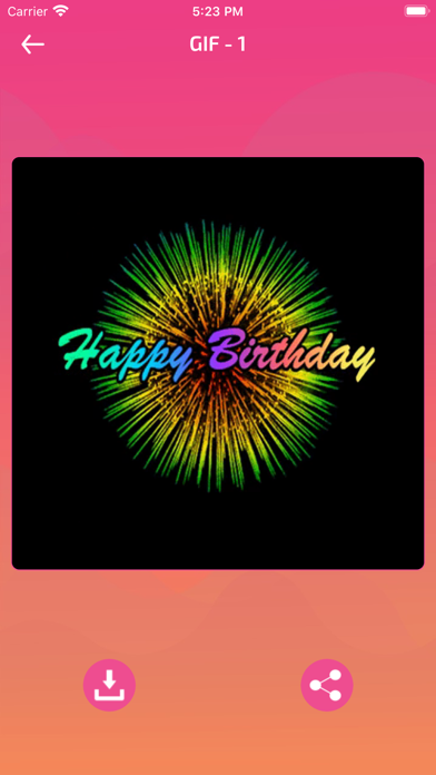 Birthday Photo Frames & Cards Screenshot